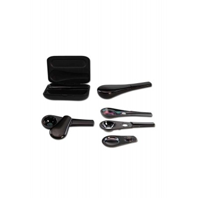 Black Leaf Jopi Magnetic Pipe glossy Black