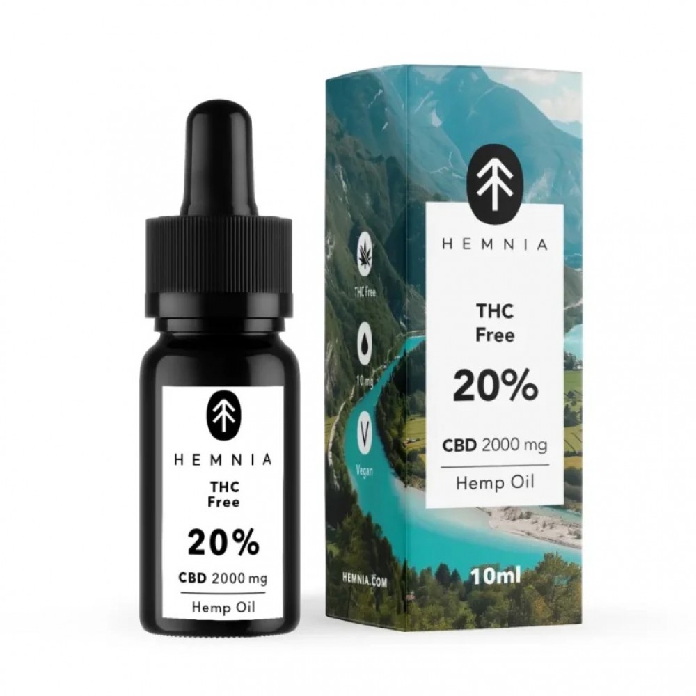 CBD OIL 20% Χωρίς THC, 2000 mg, 10 ml Προϊόντα Κάνναβης