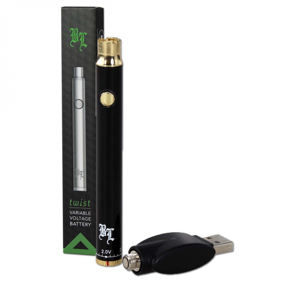 BL twist 510 Vape Pen Battery black Vaporizer