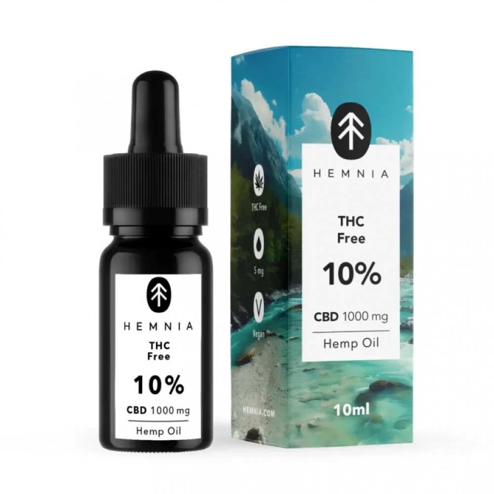 CBD OIL 10% Χωρίς THC, 1000 mg, 10 ml Προϊόντα Κάνναβης