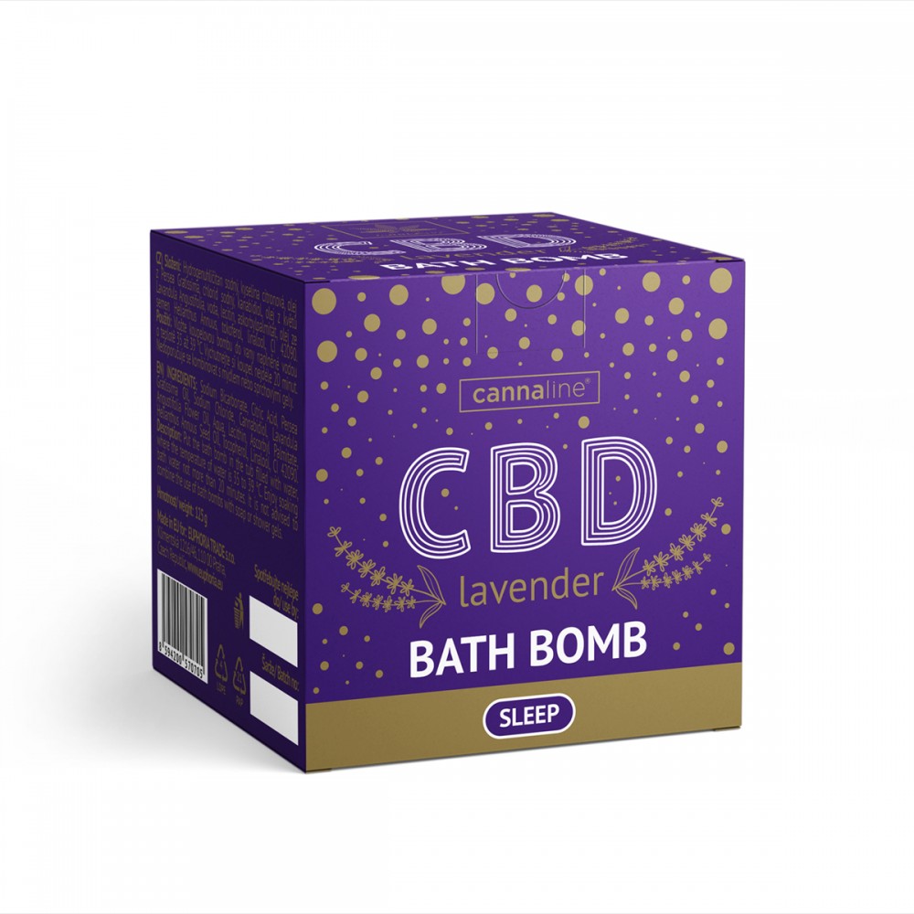 CBD Sleep Bath Bombs – Lavender Προϊόντα Κάνναβης