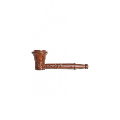 Rosewood Pipe carved