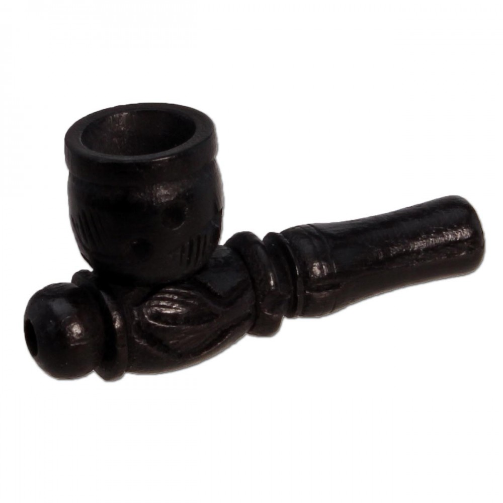 Shisham Pipe 2-part carved (Βιδωτό) Αξεσουάρ