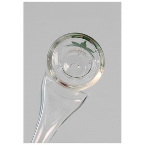 Black Leaf curved glass pipe Αξεσουάρ