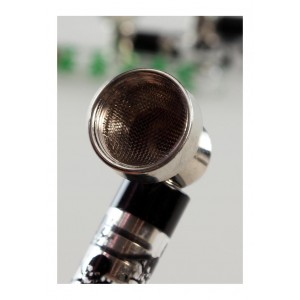 Glass Pipe with Metal Bowl Αξεσουάρ