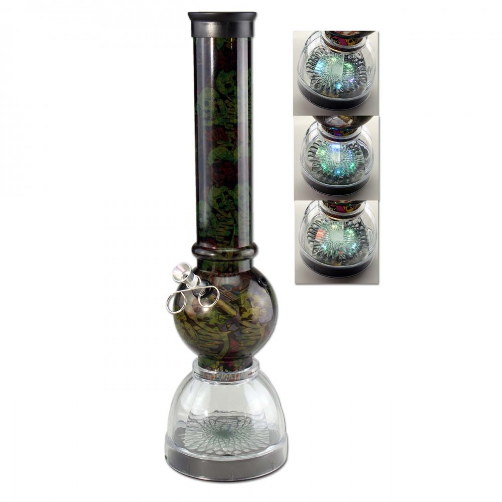 Acrylic Bong All-Over-Print with LED-Light Αξεσουάρ