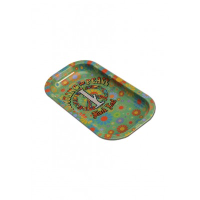 Black Leaf Smoking for Peace Rolling Tray