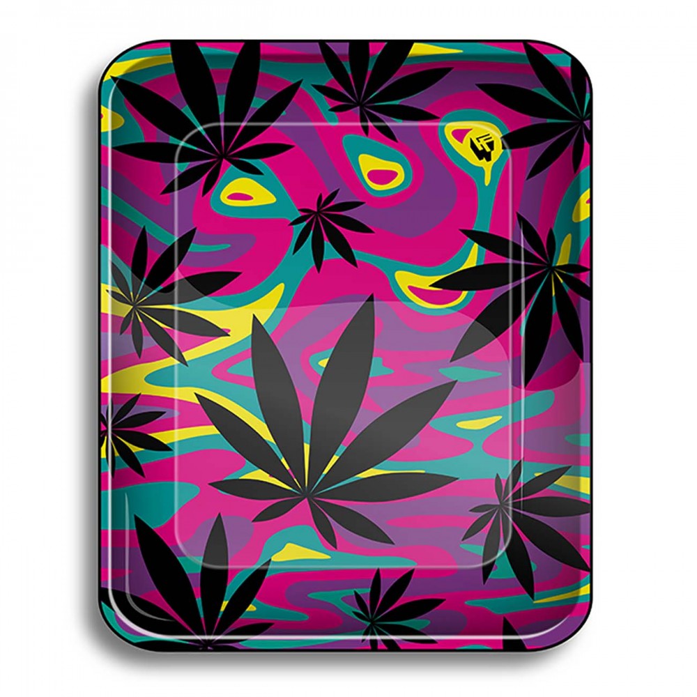 Rolling Tray Neon Leaves #2 Αξεσουάρ