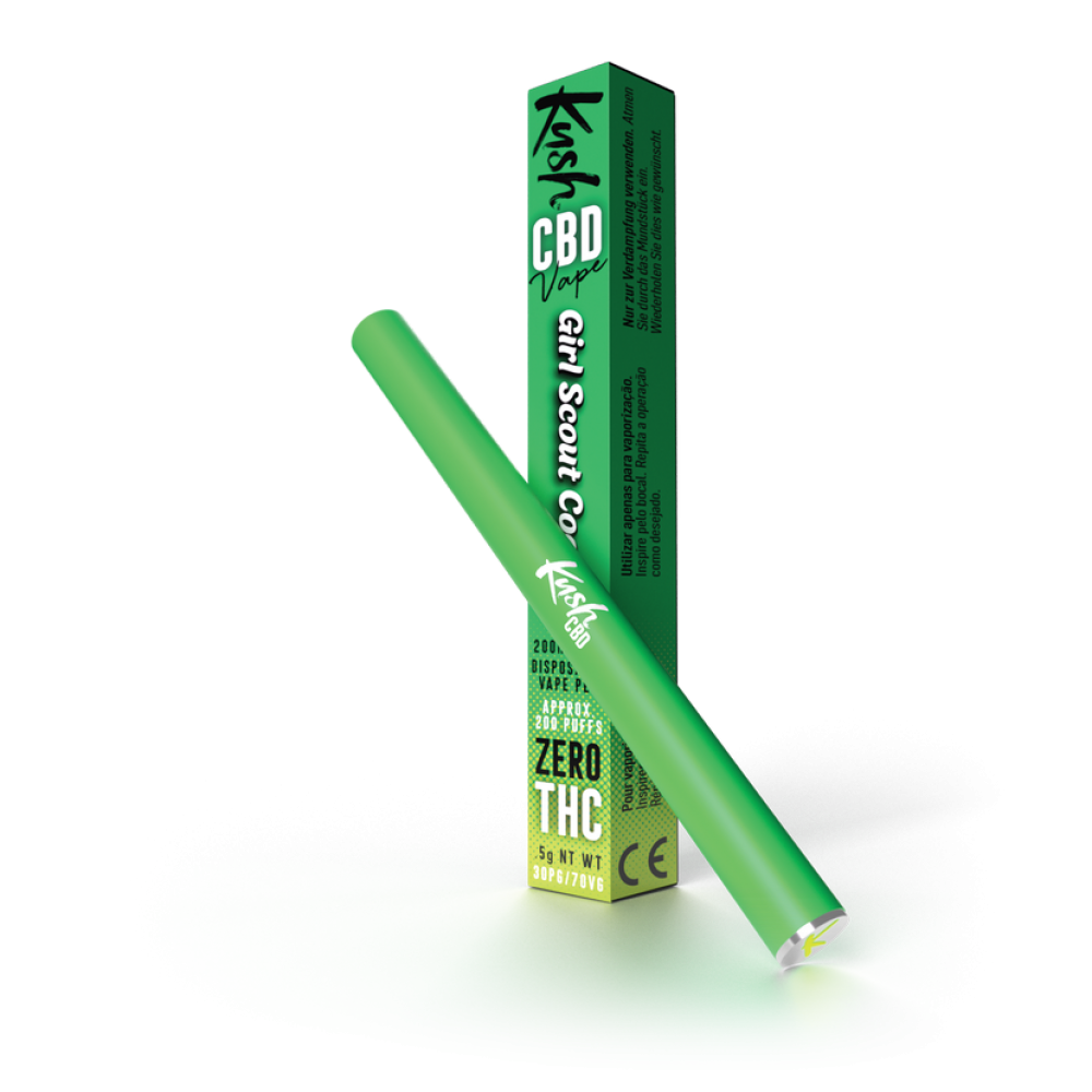 Kush CBD Vape Pen - Girl Scout COOKIES, 200mg CBD Ηλεκτρονικά Τσιγάρα 