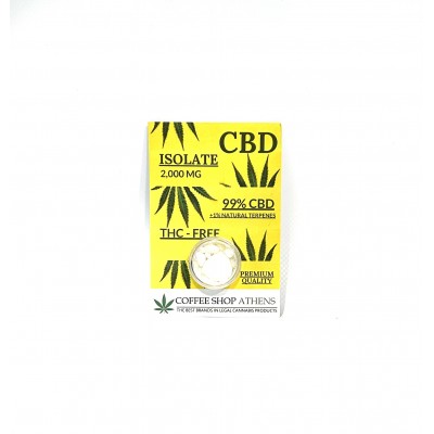 CBD Isolate 99% 2000mg  