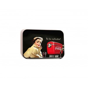 Συλλεκτικό Μεταλλικό Κουτί Αποθήκευσης της Coca Cola (To Be Refreshed) Αξεσουάρ