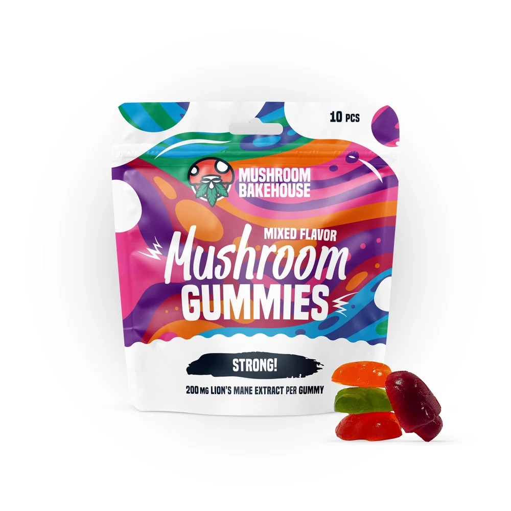 Mushroom Gummies – Mixed – Pouch (10 pcs)