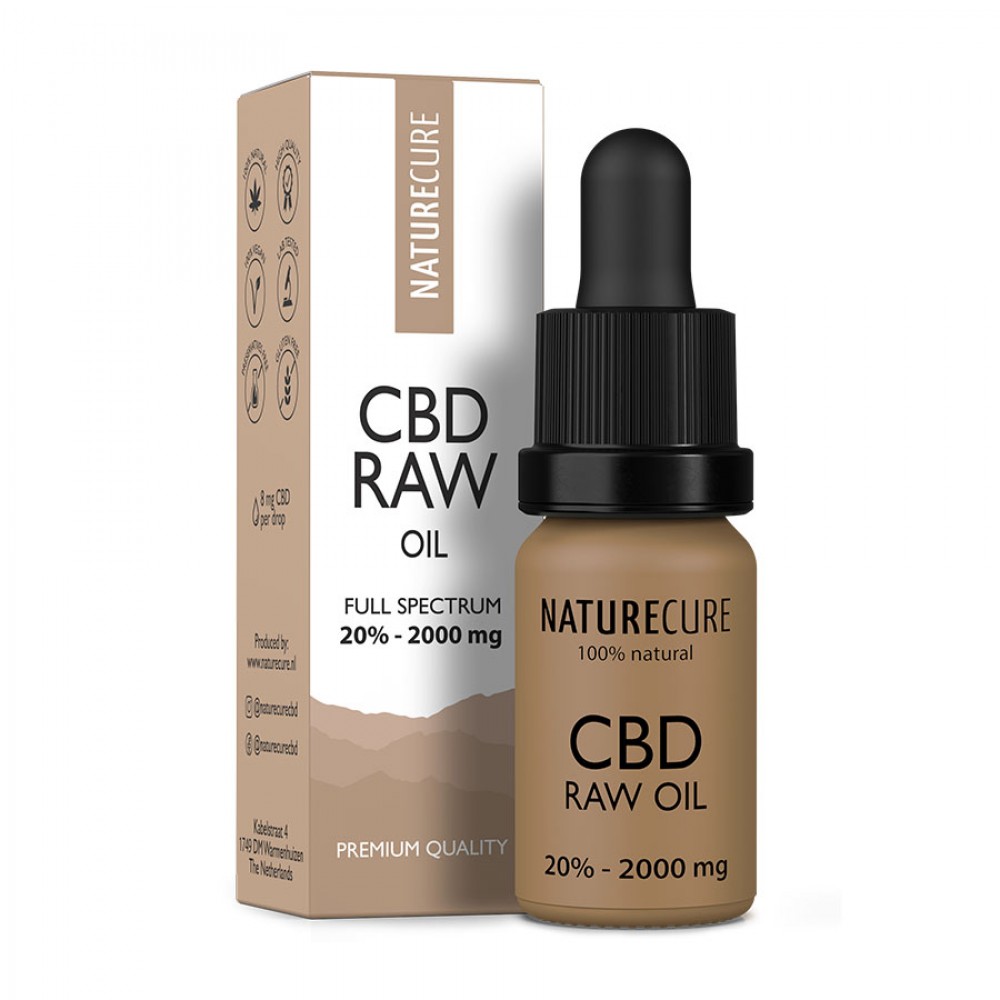 Full Spectrum CBD / CBDA RAW Oil - Nature Cure 20% Προϊόντα Κάνναβης