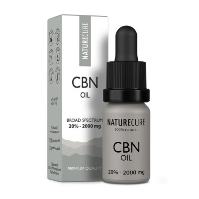 CBN Oil - Broad Spectrum - Nature Cure 20% CBN + 2.5% CBD (250mg)