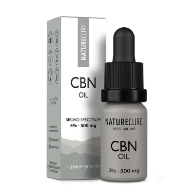CBN Oil - Broad Spectrum - Nature Cure 5% CBN + 2.5% CBD (250mg)