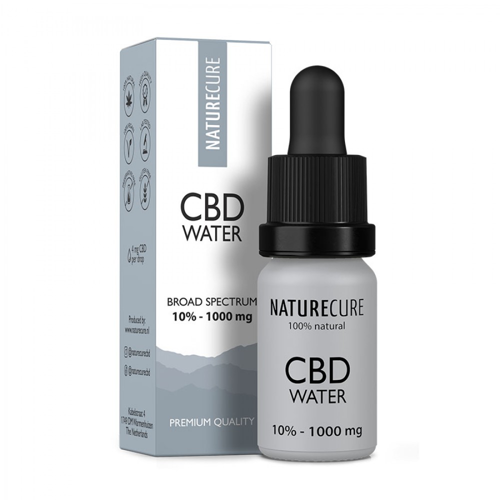 Water Soluble CBD - Broad Spectrum - Nature Cure 10% Προϊόντα Κάνναβης
