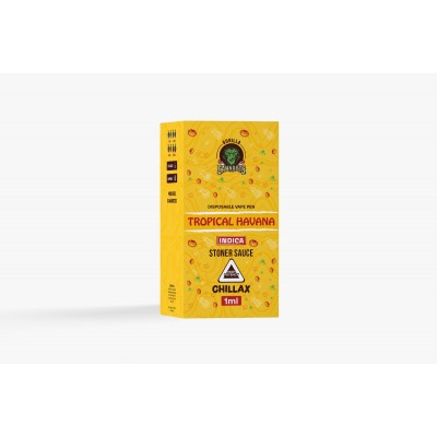 Gorilla Cannabis Stoner Sauce Tropical Havana 1ml