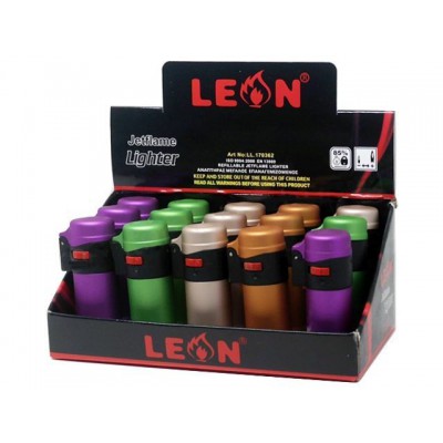 Αναπτήρας Leon Αντιανεμικοί JETFLAME ΒΑΡΕΛΑΚΙ TRENDY