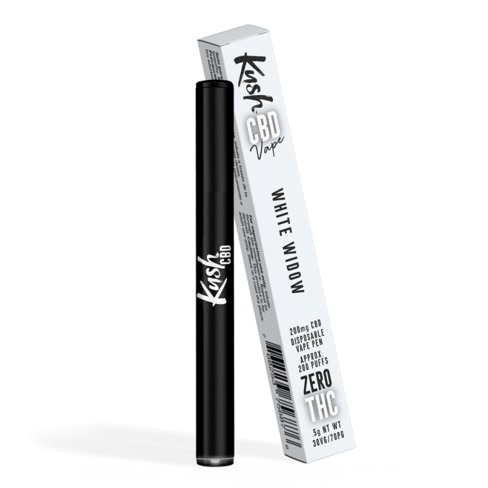 Kush CBD Vape Pen - WHITE WIDOW, 200 mg CBD Ηλεκτρονικά Τσιγάρα 