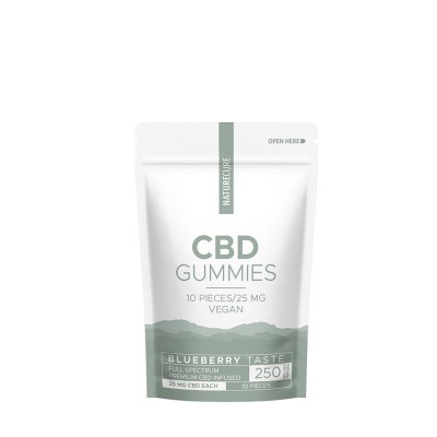 CBD Blueberry Gummies (Ζελεδακια) 10pcs