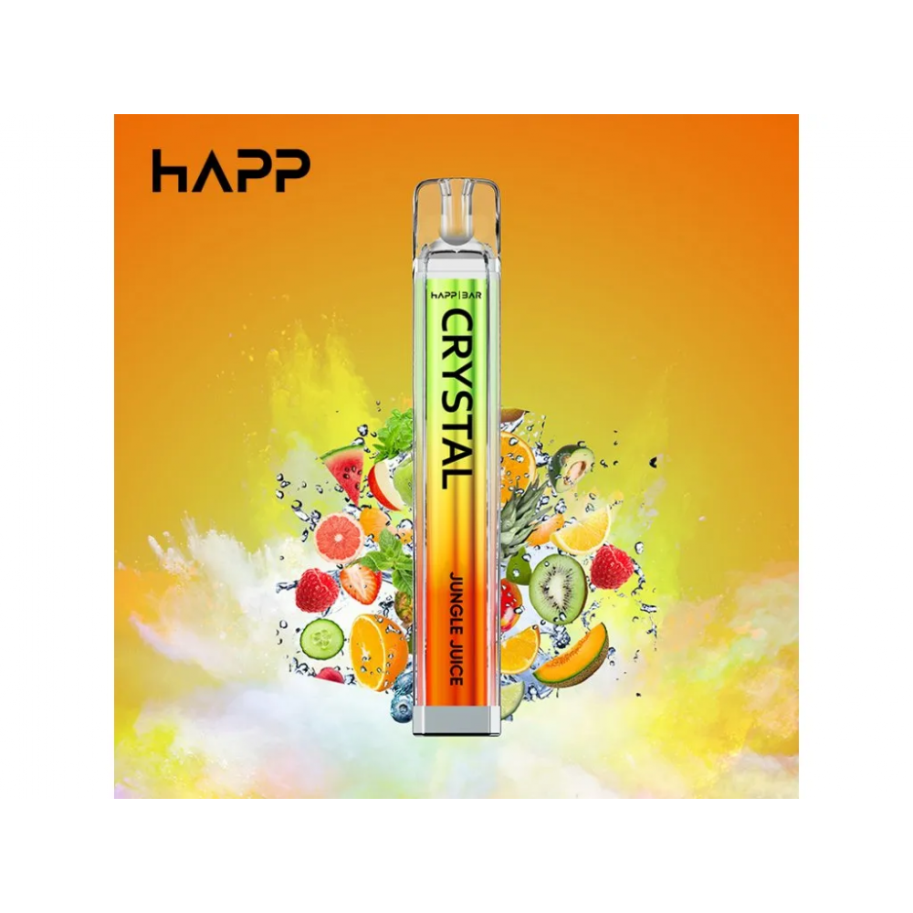 Happ Bar Crystal Vape Pen Jungle Juice, 2 ml Ηλεκτρονικά Τσιγάρα 