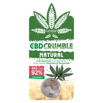 CBD Crumble Natural with 460 mg CBD