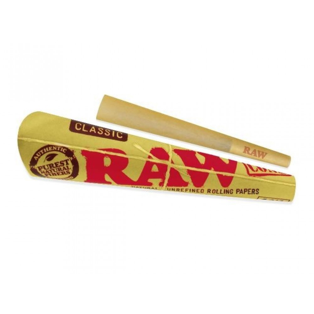 Κώνοι Στριφτού Raw Cone 1 και 1/4 Classic (6 κώνοι) Αξεσουάρ