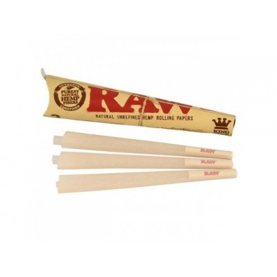 Κώνοι Στριφτού Raw Cone King Size UNREFINED Classic (3 κώνοι)
