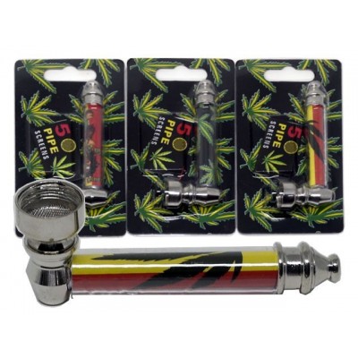 Μεταλλική πίπα με σίτα 8.5cm MADO