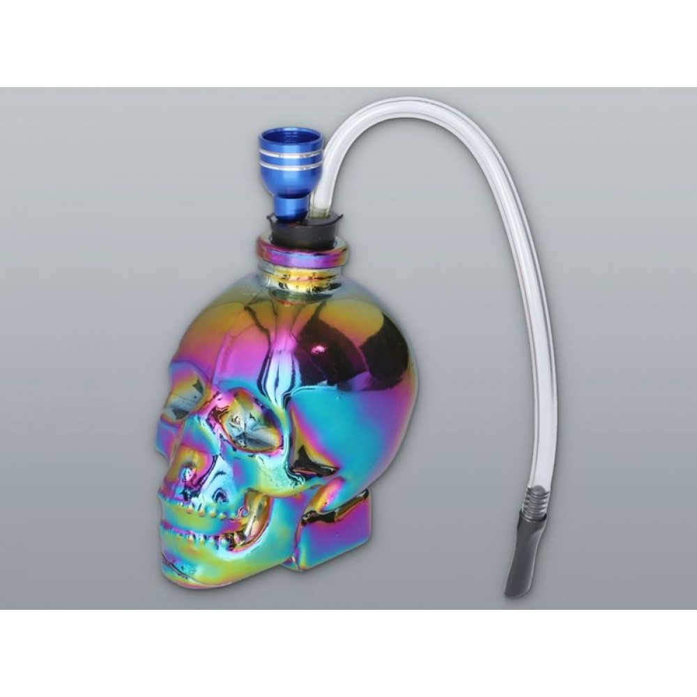 Νερόπιπα MADO GLASS WATER PIPE SKULL RAINBOW   Αξεσουάρ