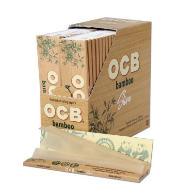 OCB bamboo (Χαρτακια) KS Slim unbleached