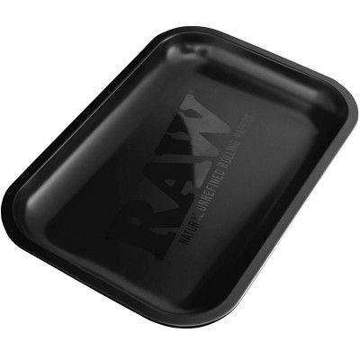 RAW Metal Rolling Tray Black matt