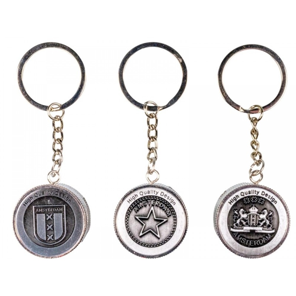 Τρίφτης καπνού Μπρελόκ Keychain Metal 30mm  Αξεσουάρ