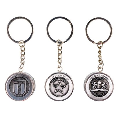 Τρίφτης καπνού Μπρελόκ Keychain Metal 30mm 