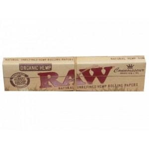 Χαρτάκι Raw king size CLASIC φυσικό ακατέργαστο slim συν tips με τζιβάνες 32 φύλλα Αξεσουάρ