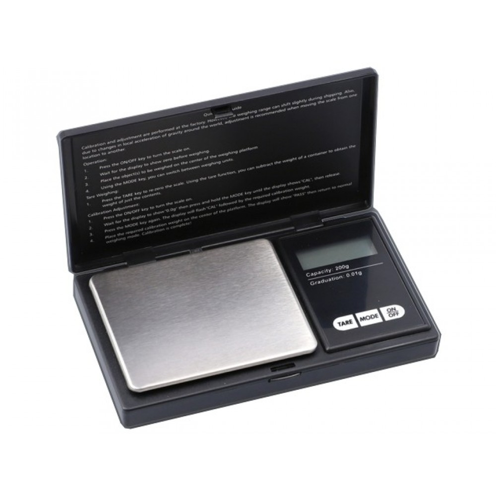 Ζυγαριά ακριβείας DIGITAL SCALE 200g x 00,1g MH PROFESIONAL MINI 661-9044  Αξεσουάρ