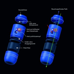 Aluminium Air Filter Pipe Black Αξεσουάρ